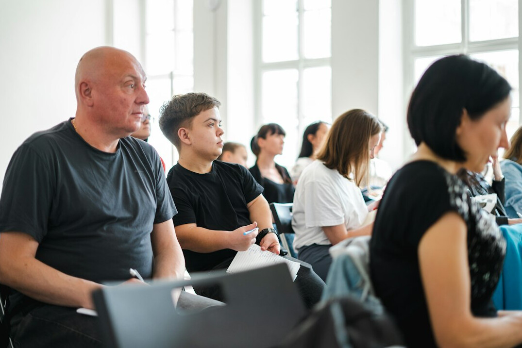 business seminar group