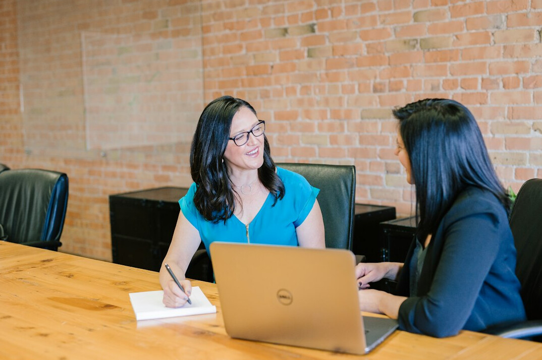 business professionals in meeting