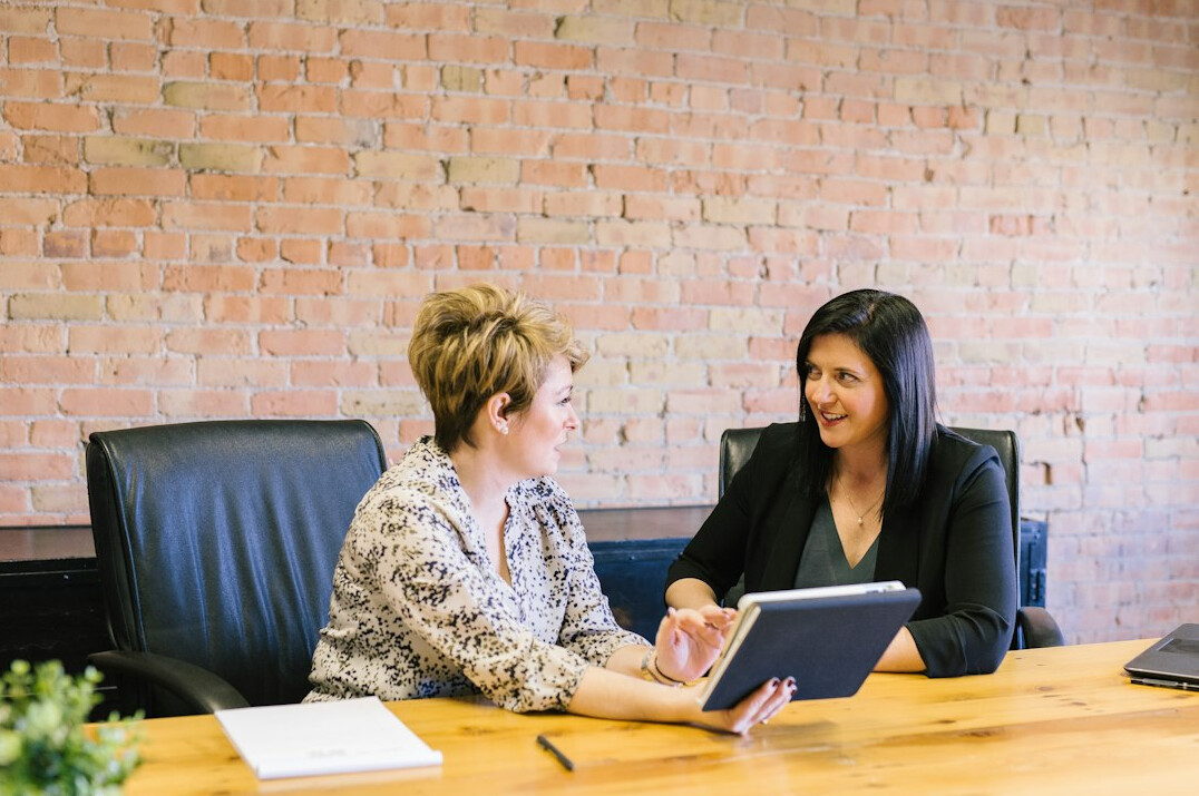 business professionals in meeting